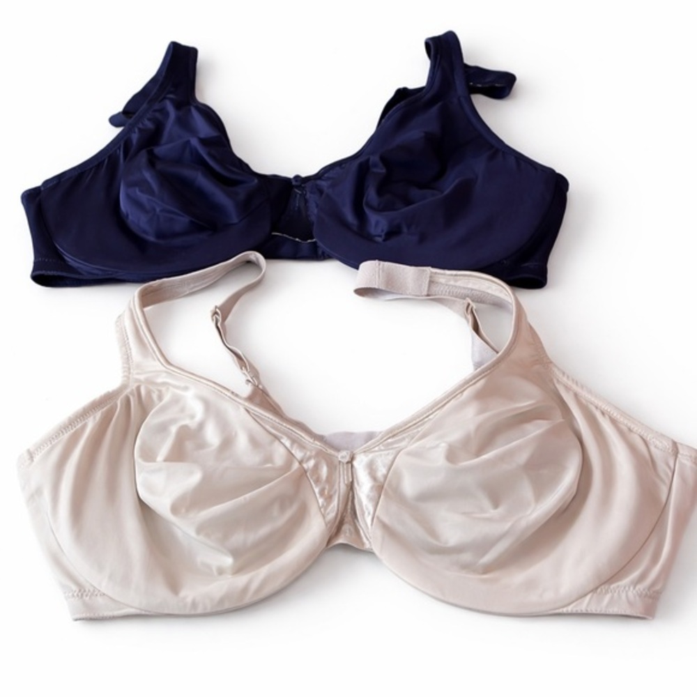 Warner’s All You Need Bra Set 38D  Seamless Full Coverage Comfort T-Shirt Bra
